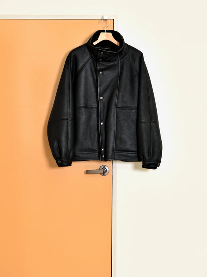 Antwort アントワート MERINO MOUTON JACKET ANT-JK011 GRAY グレー BLACK ブラック シープレザー ムートン 26AW 愛知県 名古屋 丸の内 セレクトショップ THIRD PLACE サードプレイス