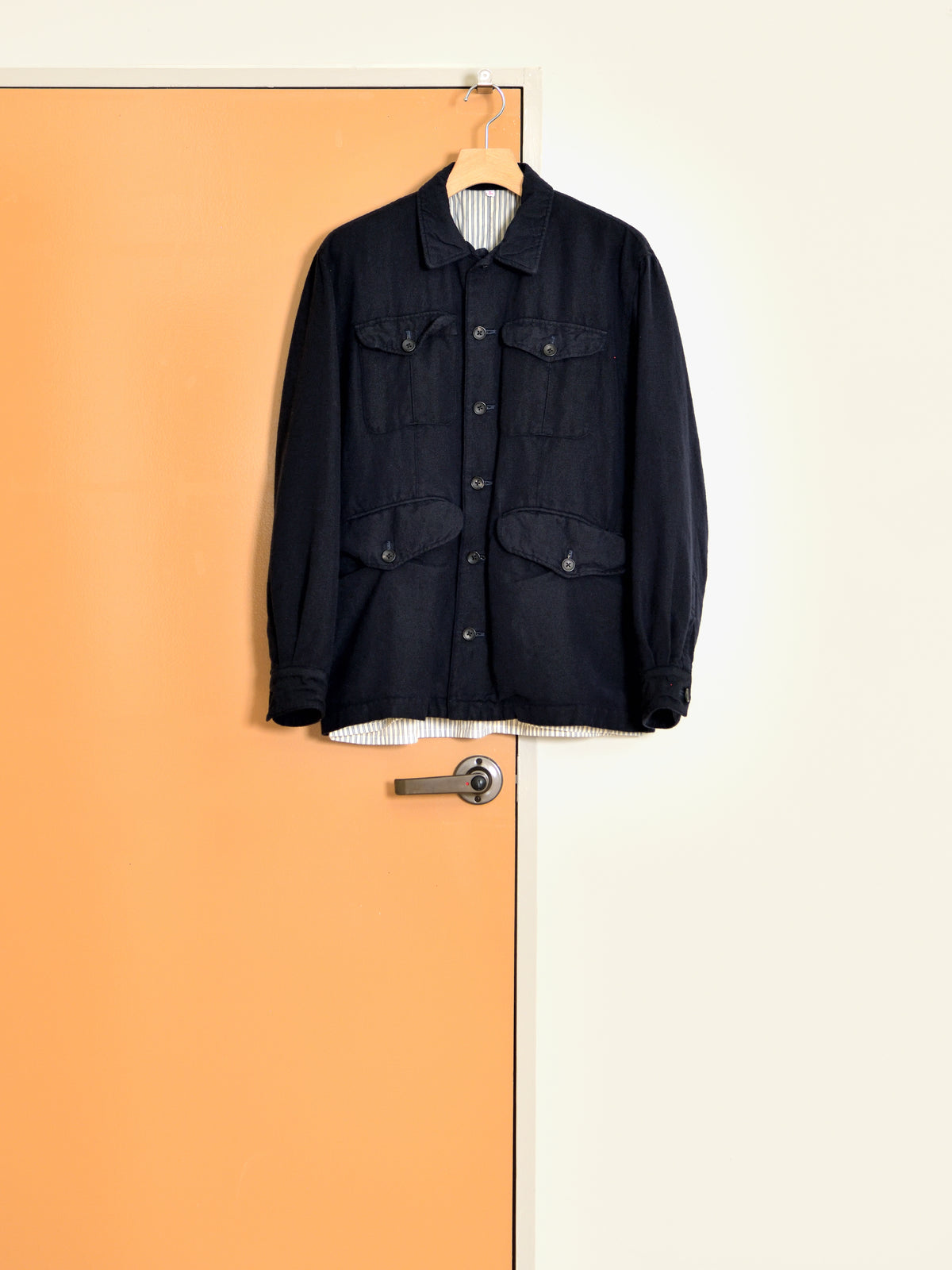 ISSUETHINGS イシューシングス type137 NAVY BLUE 26b/137-wl/c-01 WOOL ウール ブルゾン リネン 26AW 愛知県 名古屋 丸の内 ユニセックス セレクトショップ THIRD PLACE サードプレイス