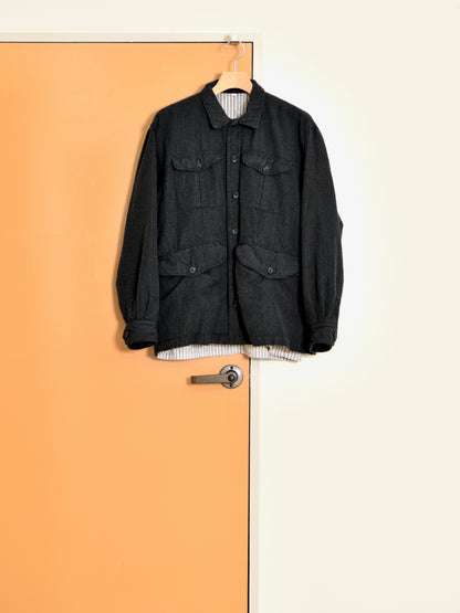 ISSUETHINGS イシューシングス type137 DARK GRAY 26b/137-wl/c-01 WOOL ウール ブルゾン リネン 26AW 愛知県 名古屋 丸の内 ユニセックス セレクトショップ THIRD PLACE サードプレイス