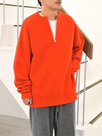 extreme cashmere エクストリームカシミヤ like n.496  TOMATO トマト 朱色 カシミヤ コットン ユニセックス オランダ 26AW 日本取り扱い 名古屋 丸の内 セレクトショップ THIRD PLACE サードプレイス