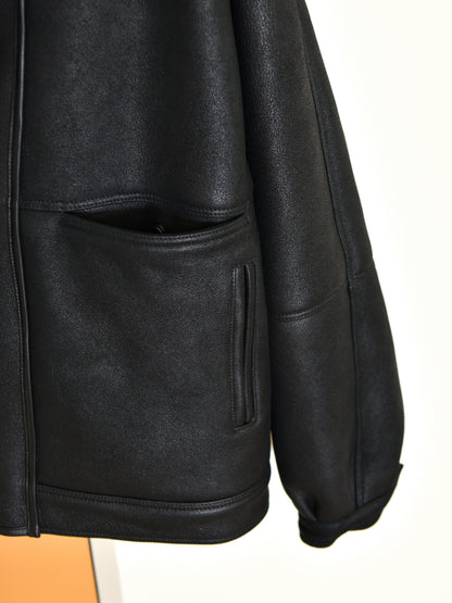 Antwort アントワート MERINO MOUTON JACKET ANT-JK011 GRAY グレー BLACK ブラック シープレザー ムートン 26AW 愛知県 名古屋 丸の内 セレクトショップ THIRD PLACE サードプレイス
