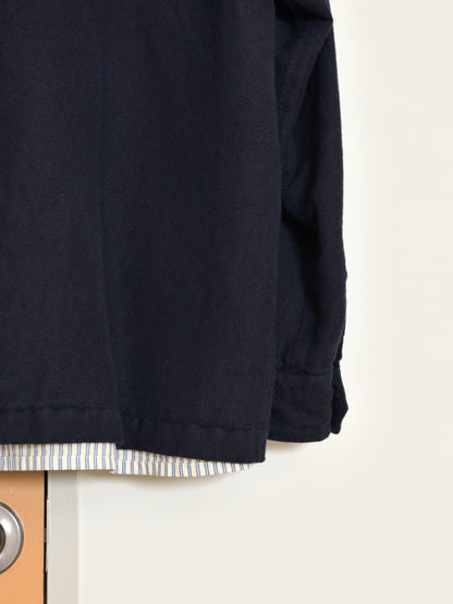 ISSUETHINGS イシューシングス type137 NAVY BLUE 26b/137-wl/c-01 WOOL ウール ブルゾン リネン 26AW 愛知県 名古屋 丸の内 ユニセックス セレクトショップ THIRD PLACE サードプレイス