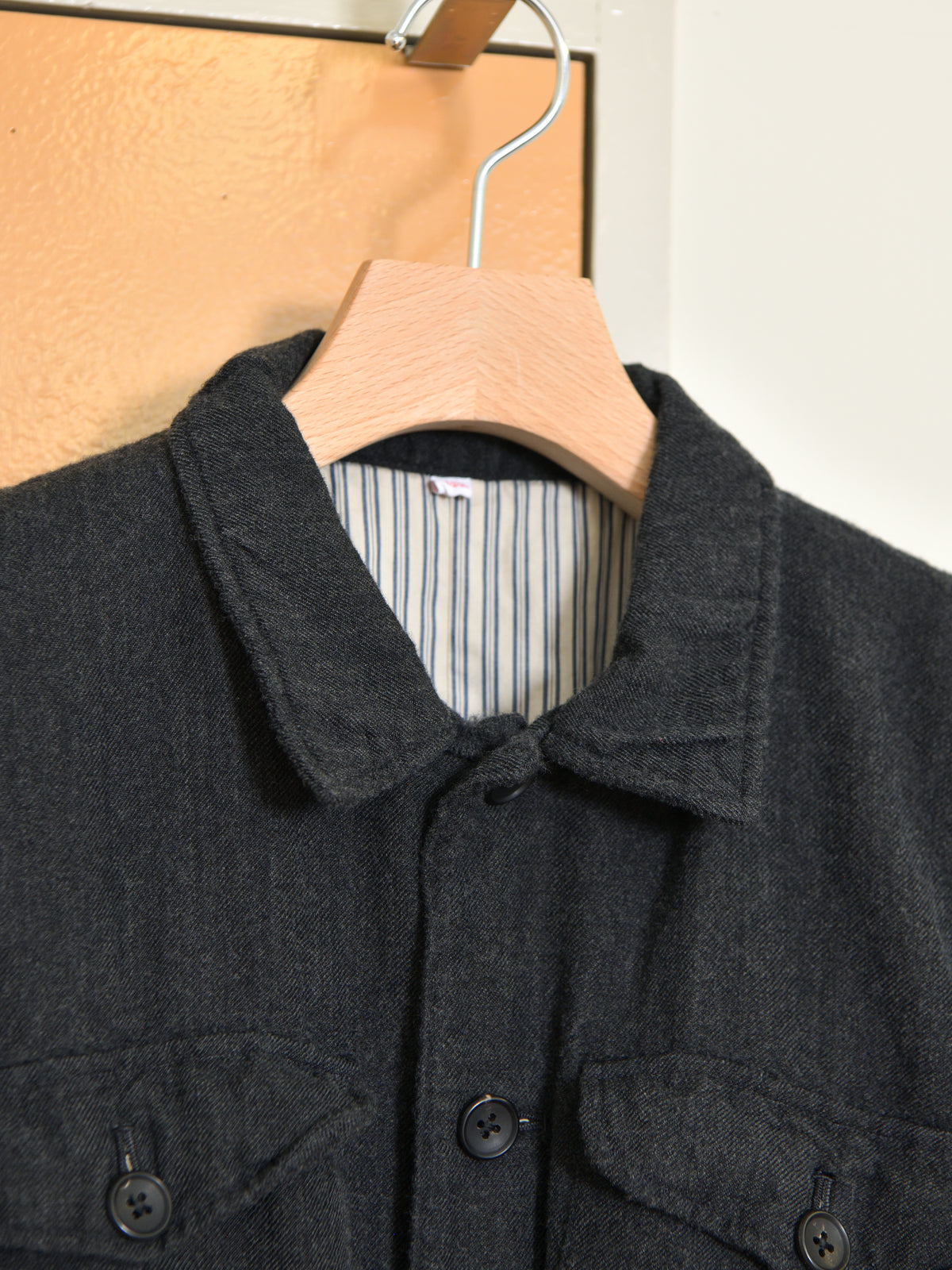 ISSUETHINGS イシューシングス type137 DARK GRAY 26b/137-wl/c-01 WOOL ウール ブルゾン リネン 26AW 愛知県 名古屋 丸の内 ユニセックス セレクトショップ THIRD PLACE サードプレイス