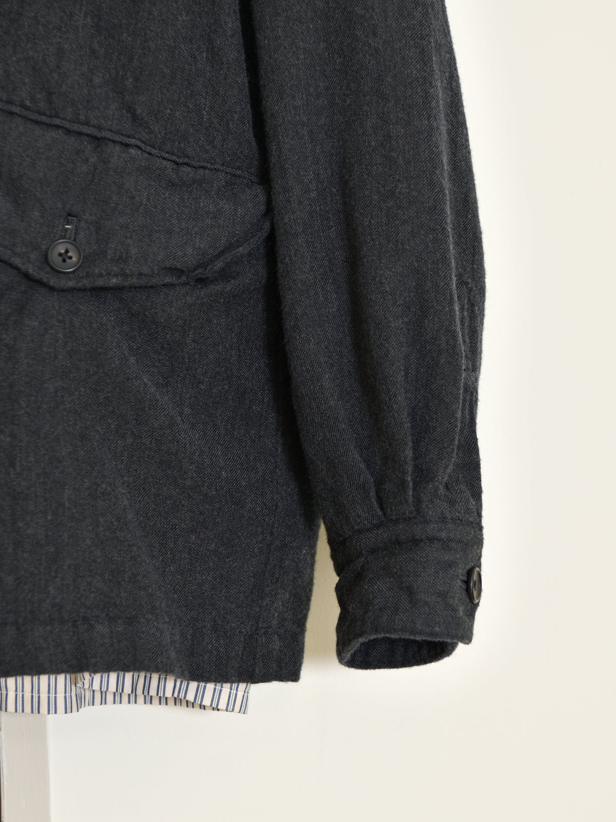 ISSUETHINGS イシューシングス type137 DARK GRAY 26b/137-wl/c-01 WOOL ウール ブルゾン リネン 26AW 愛知県 名古屋 丸の内 ユニセックス セレクトショップ THIRD PLACE サードプレイス