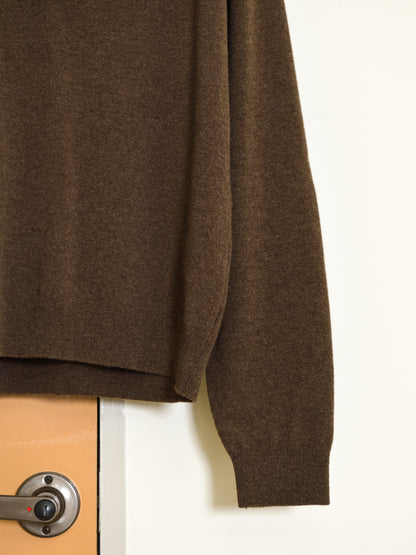 KAYLE ケイル COLLARED V-NECK KNIT BROWN K-2105 ブラウン メリノウール ウール レディース 26FW 日本取り扱い 名古屋 丸の内 セレクトショップ THIRD PLACE サードプレイス