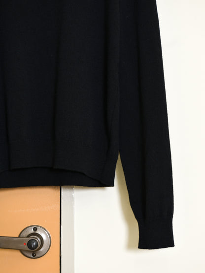 KAYLE ケイル COLLARED V-NECK KNIT BROWN K-2105 ブラック メリノウール ウール レディース 26FW 日本取り扱い 名古屋 丸の内 セレクトショップ THIRD PLACE サードプレイス