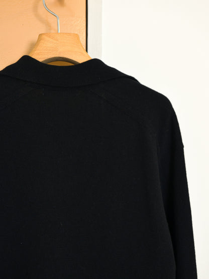 KAYLE ケイル COLLARED V-NECK KNIT BROWN K-2105 ブラック メリノウール ウール レディース 26FW 日本取り扱い 名古屋 丸の内 セレクトショップ THIRD PLACE サードプレイス