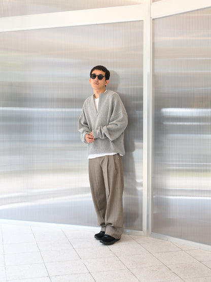 extreme cashmere エクストリームカシミヤ like n.496 GOAT ゴート グレー カシミヤ コットン ユニセックス オランダ 26AW 日本取り扱い 名古屋 丸の内 セレクトショップ THIRD PLACE サードプレイス