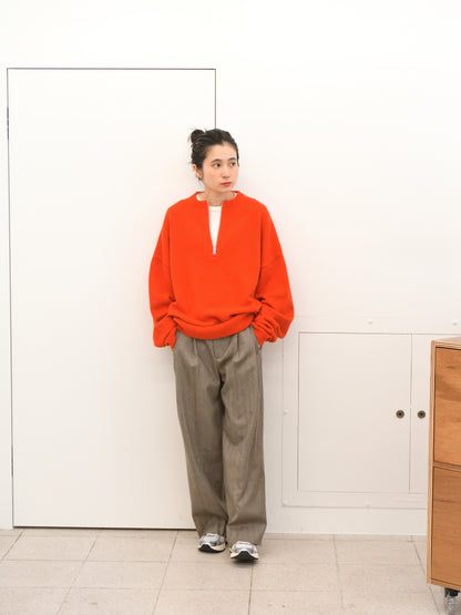 extreme cashmere エクストリームカシミヤ like n.496  TOMATO トマト 朱色 カシミヤ コットン ユニセックス オランダ 26AW 日本取り扱い 名古屋 丸の内 セレクトショップ THIRD PLACE サードプレイス
