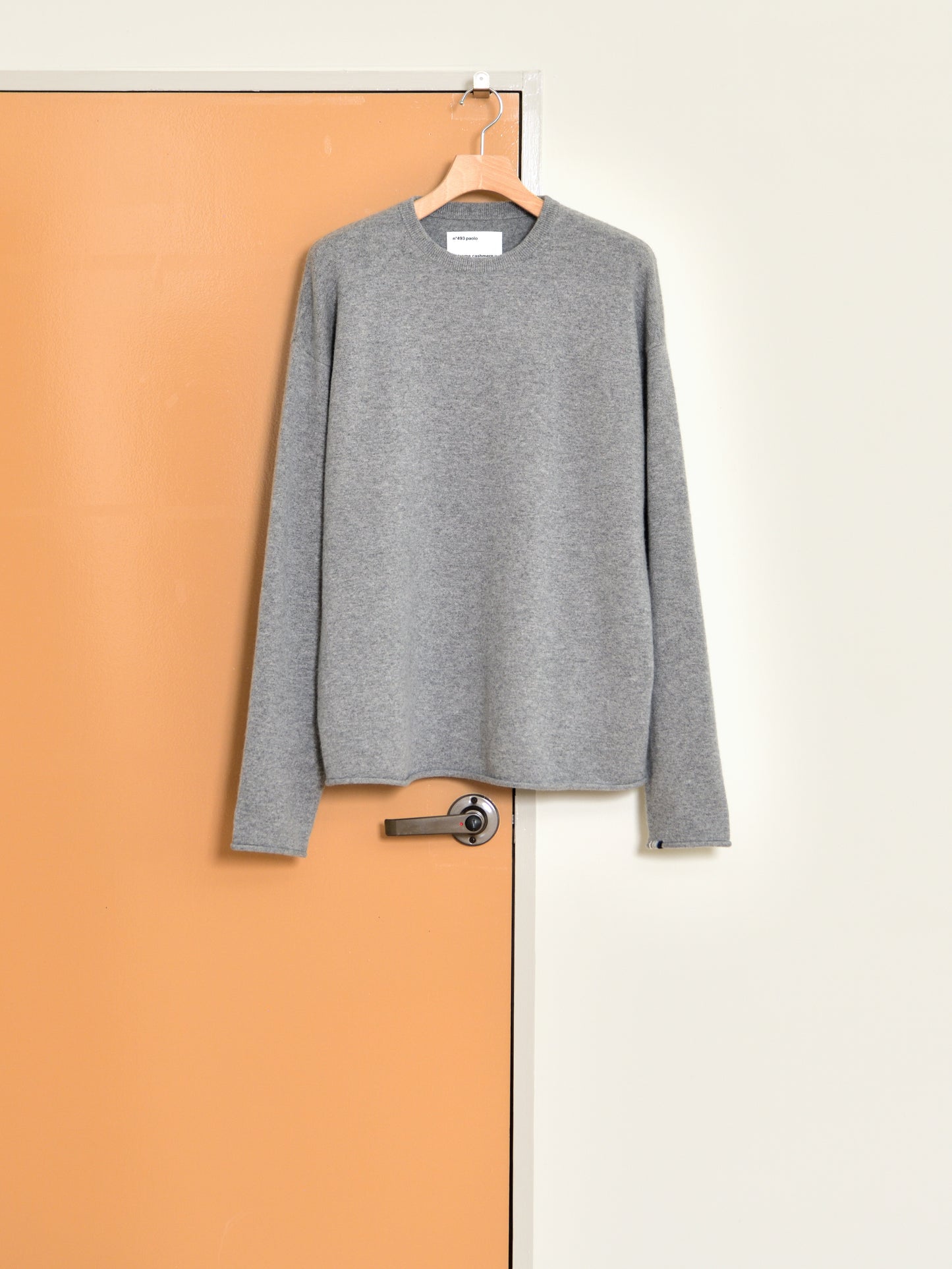 extreme cashmere エクストリームカシミヤ paolo n.493  GOAT ゴート グレー カシミヤ コットン ユニセックス オランダ 26AW 日本取り扱い 名古屋 丸の内 セレクトショップ THIRD PLACE サードプレイス