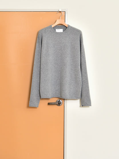 extreme cashmere エクストリームカシミヤ paolo n.493  GOAT ゴート グレー カシミヤ コットン ユニセックス オランダ 26AW 日本取り扱い 名古屋 丸の内 セレクトショップ THIRD PLACE サードプレイス