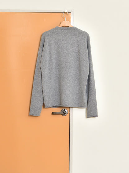 extreme cashmere エクストリームカシミヤ paolo n.493  GOAT ゴート グレー カシミヤ コットン ユニセックス オランダ 26AW 日本取り扱い 名古屋 丸の内 セレクトショップ THIRD PLACE サードプレイス