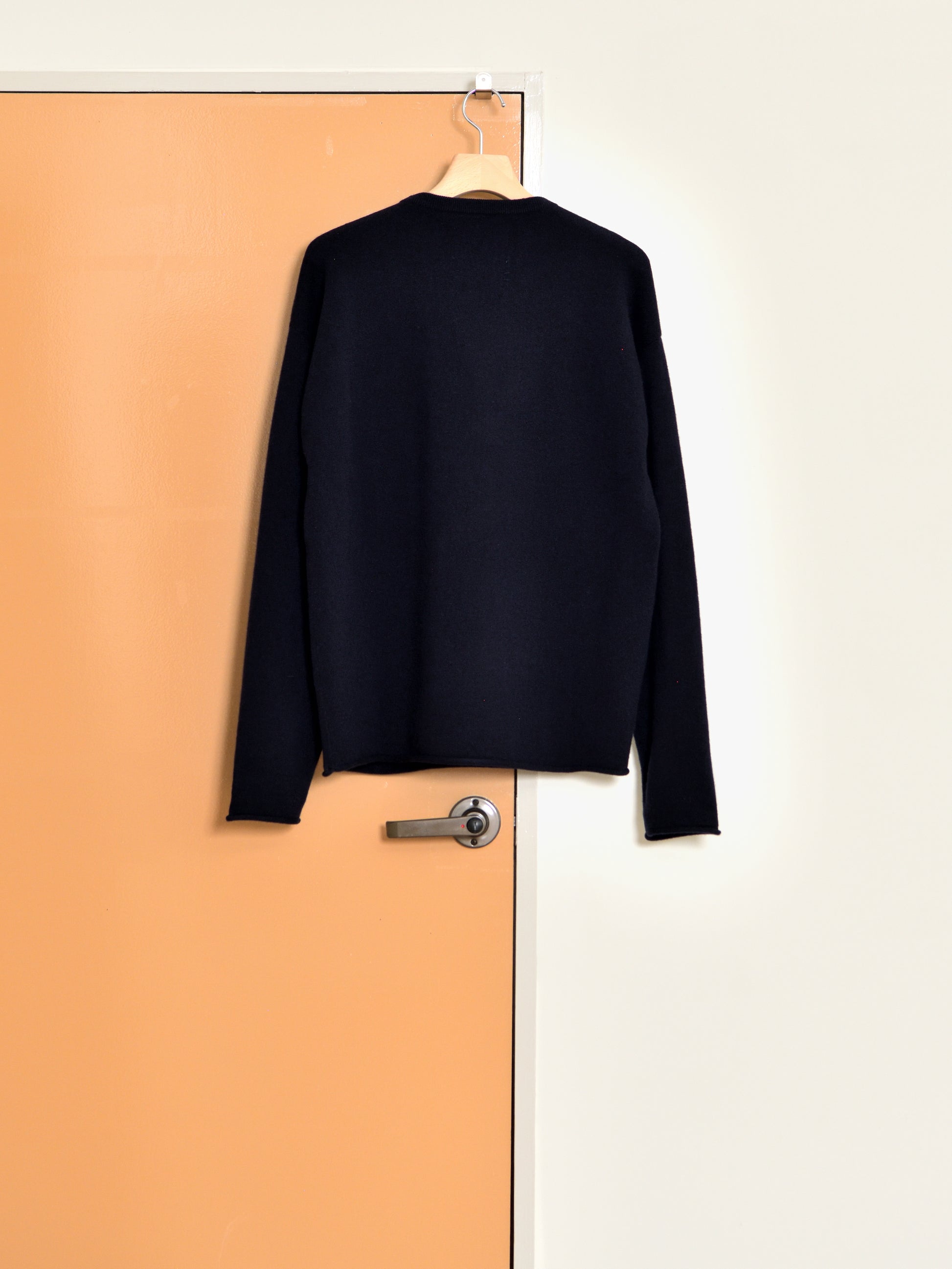 extreme cashmere エクストリームカシミヤ paolo n.493  NAVY ネイビー カシミヤ コットン ユニセックス オランダ 26AW 日本取り扱い 名古屋 丸の内 セレクトショップ THIRD PLACE サードプレイス