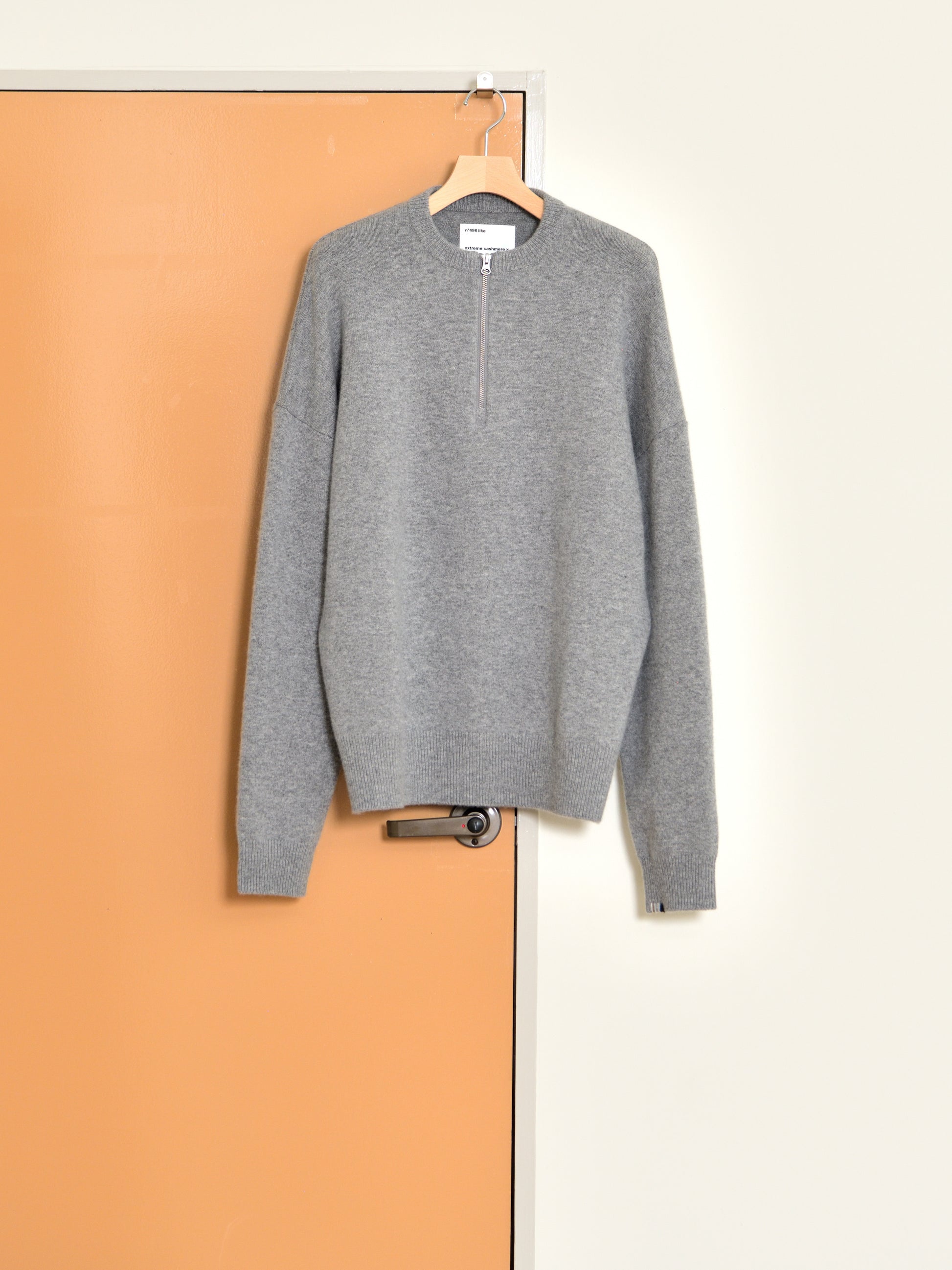 extreme cashmere エクストリームカシミヤ like n.496 GOAT ゴート グレー カシミヤ コットン ユニセックス オランダ 26AW 日本取り扱い 名古屋 丸の内 セレクトショップ THIRD PLACE サードプレイス