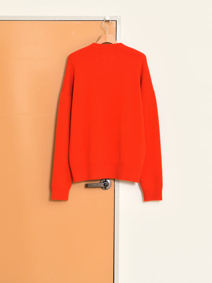 extreme cashmere エクストリームカシミヤ like n.496  TOMATO トマト 朱色 カシミヤ コットン ユニセックス オランダ 26AW 日本取り扱い 名古屋 丸の内 セレクトショップ THIRD PLACE サードプレイス