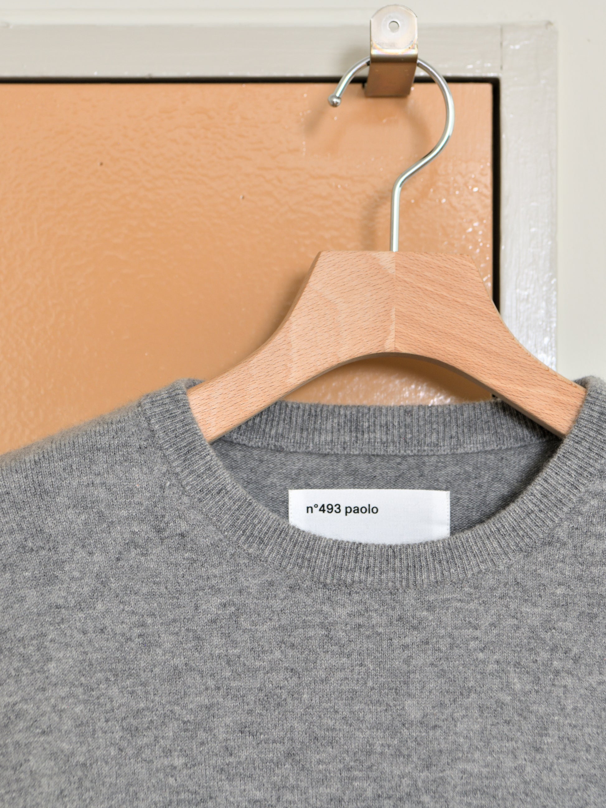 extreme cashmere エクストリームカシミヤ paolo n.493  GOAT ゴート グレー カシミヤ コットン ユニセックス オランダ 26AW 日本取り扱い 名古屋 丸の内 セレクトショップ THIRD PLACE サードプレイス