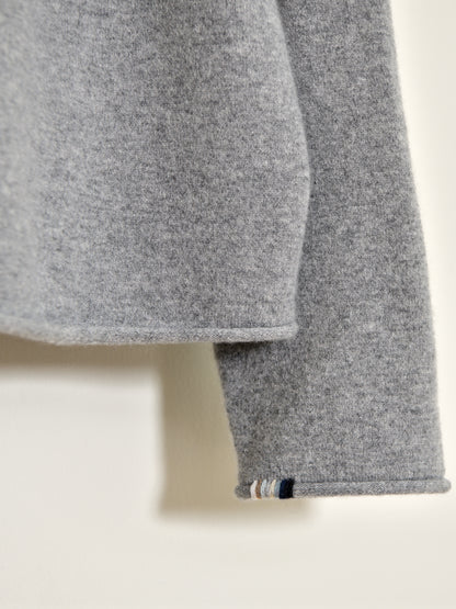 extreme cashmere エクストリームカシミヤ paolo n.493  GOAT ゴート グレー カシミヤ コットン ユニセックス オランダ 26AW 日本取り扱い 名古屋 丸の内 セレクトショップ THIRD PLACE サードプレイス
