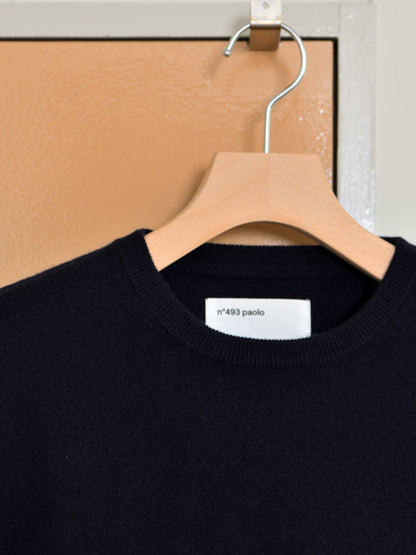 extreme cashmere エクストリームカシミヤ paolo n.493  NAVY ネイビー カシミヤ コットン ユニセックス オランダ 26AW 日本取り扱い 名古屋 丸の内 セレクトショップ THIRD PLACE サードプレイス