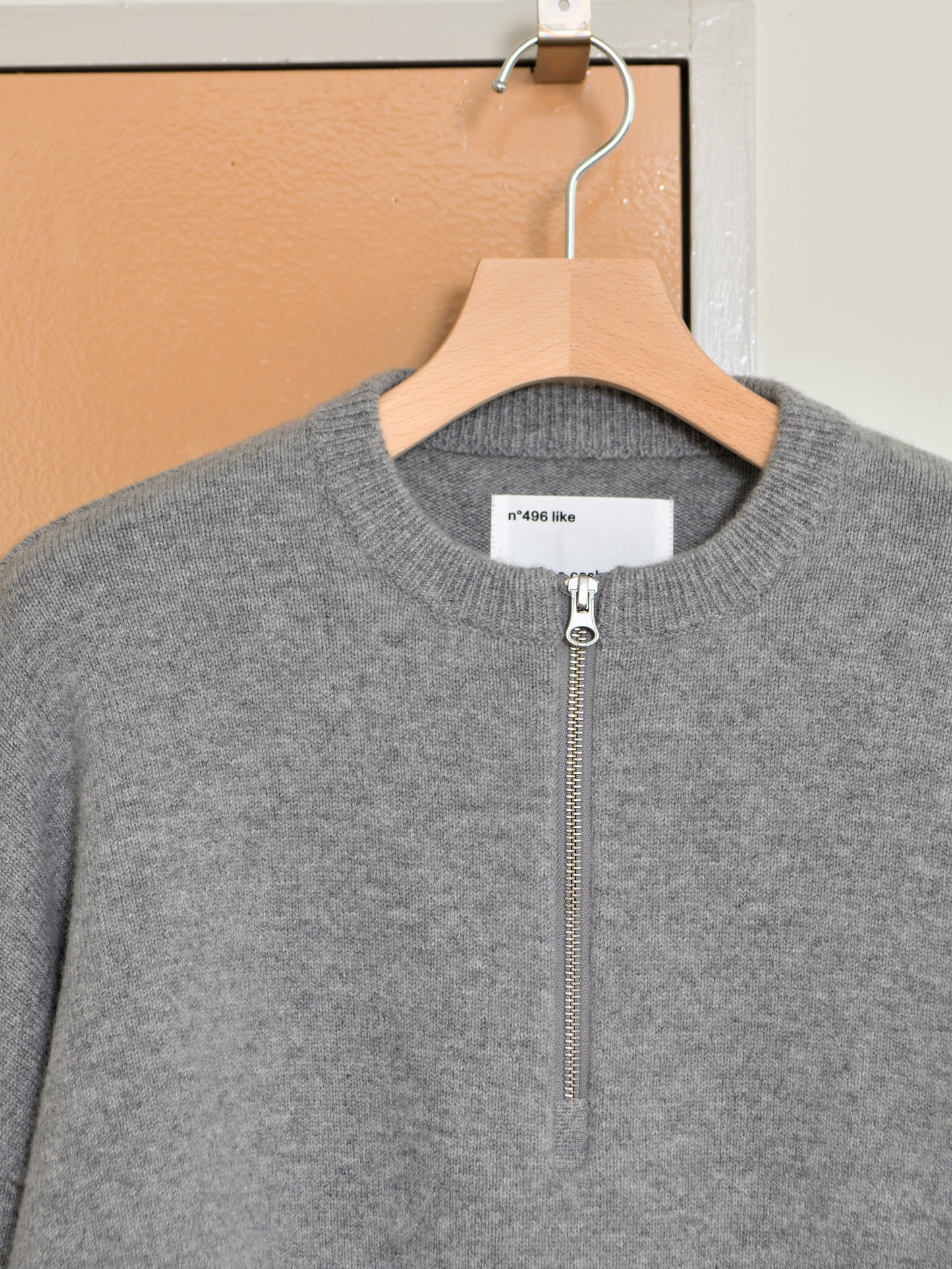 extreme cashmere エクストリームカシミヤ like n.496 GOAT ゴート グレー カシミヤ コットン ユニセックス オランダ 26AW 日本取り扱い 名古屋 丸の内 セレクトショップ THIRD PLACE サードプレイス