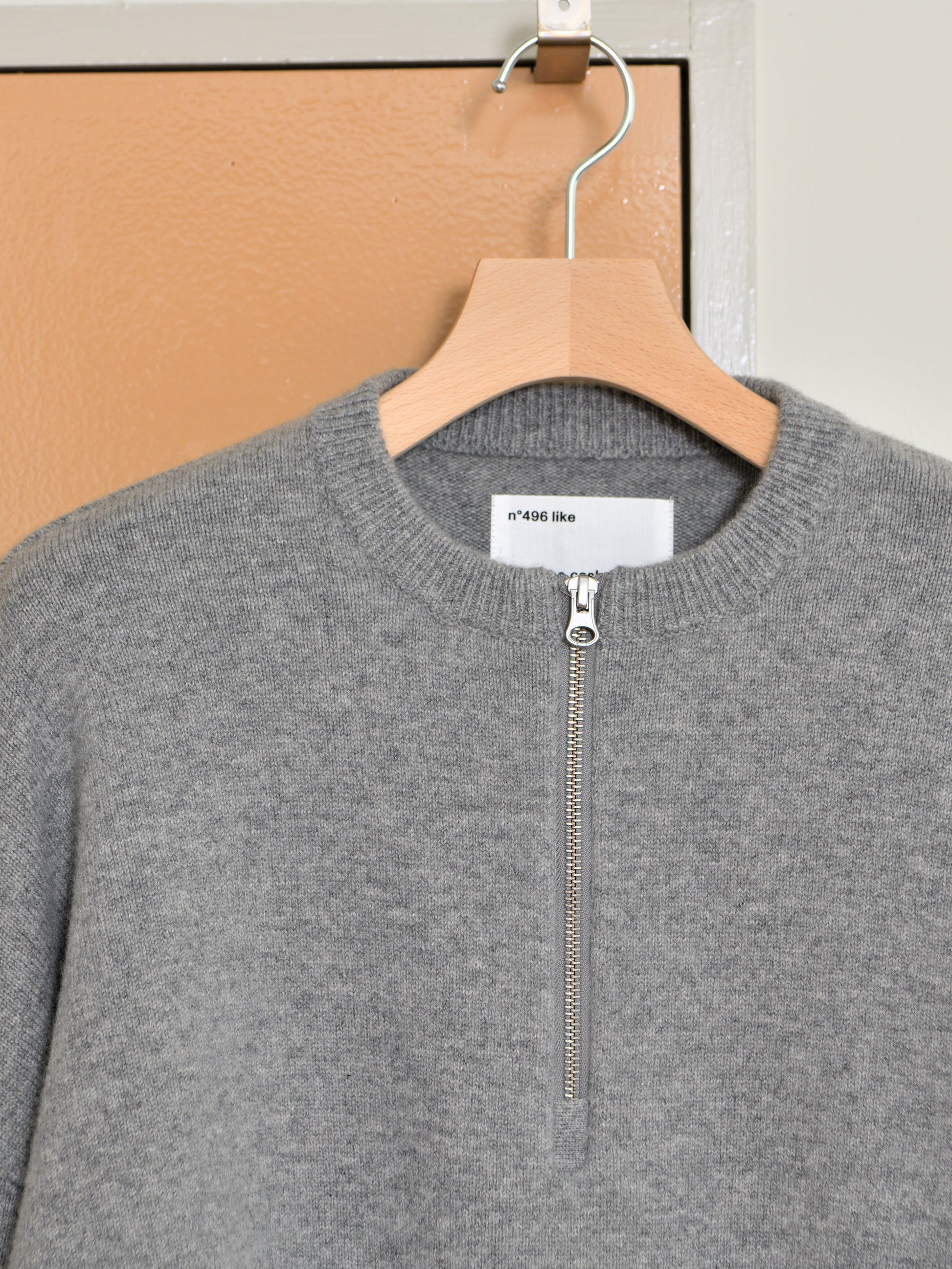 extreme cashmere エクストリームカシミヤ like n.496 GOAT ゴート グレー カシミヤ コットン ユニセックス オランダ 26AW 日本取り扱い 名古屋 丸の内 セレクトショップ THIRD PLACE サードプレイス