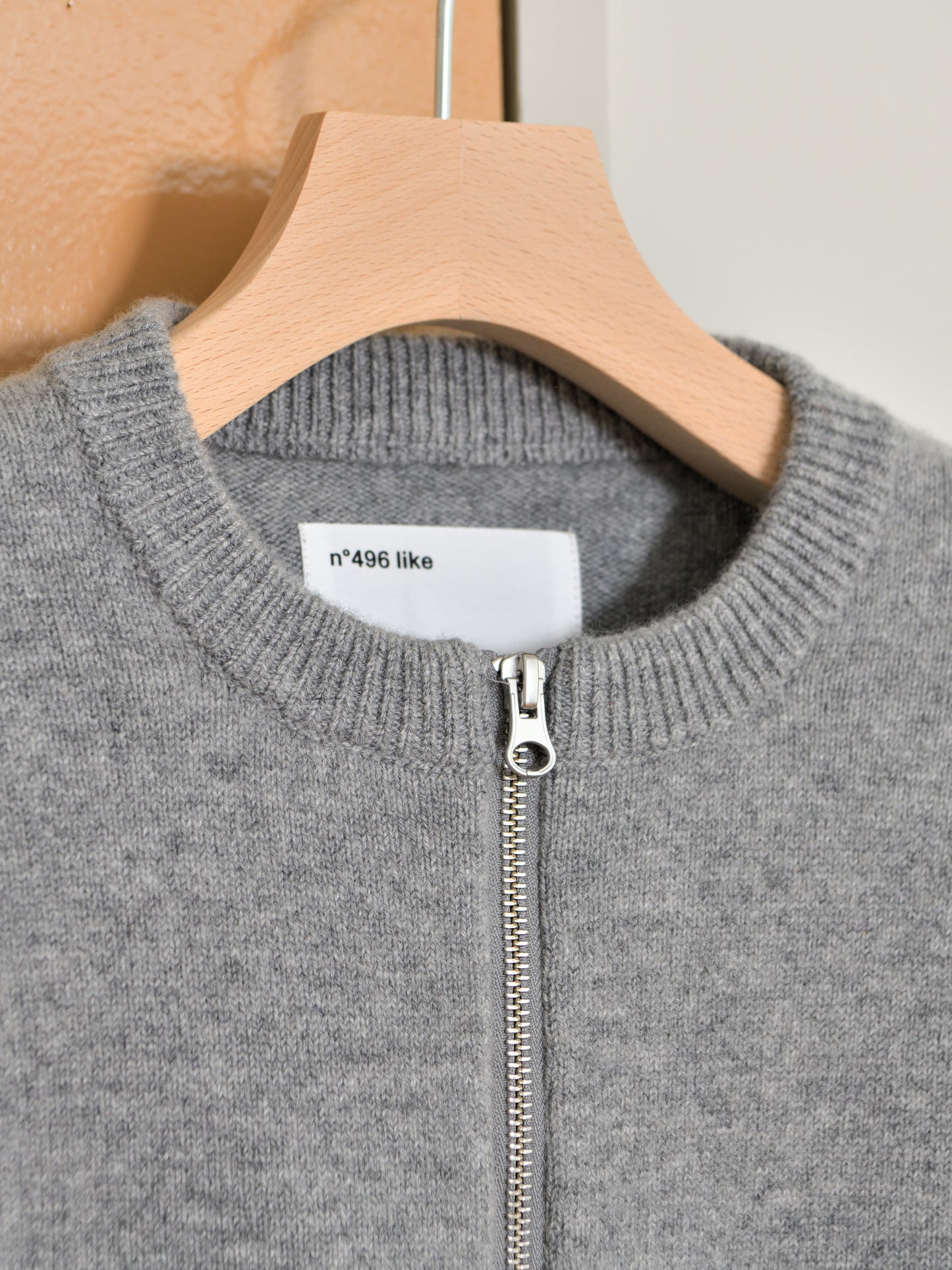 extreme cashmere エクストリームカシミヤ like n.496 GOAT ゴート グレー カシミヤ コットン ユニセックス オランダ 26AW 日本取り扱い 名古屋 丸の内 セレクトショップ THIRD PLACE サードプレイス