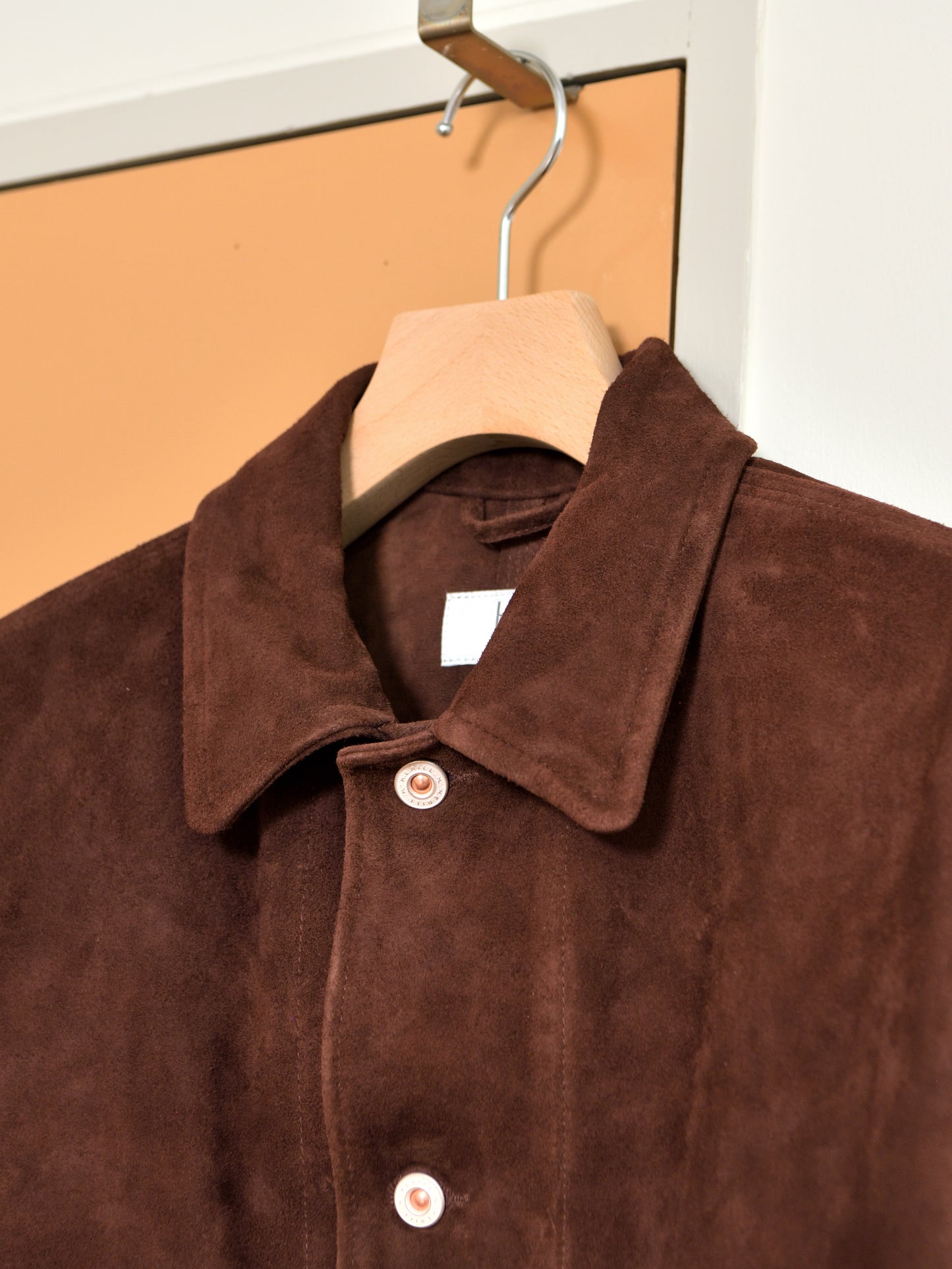 HERILL ヘリル Lambsuede Railroad ChoreJacket 26-011-HL-8090-30 レザージャケット ラムスエード 26AW 愛知県 名古屋 丸の内 セレクトショップ THIRD PLACE サードプレイス