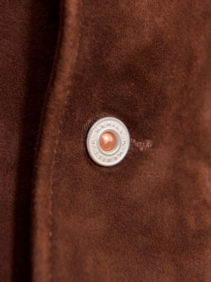 HERILL ヘリル Lambsuede Railroad ChoreJacket 26-011-HL-8090-30 レザージャケット ラムスエード 26AW 愛知県 名古屋 丸の内 セレクトショップ THIRD PLACE サードプレイス