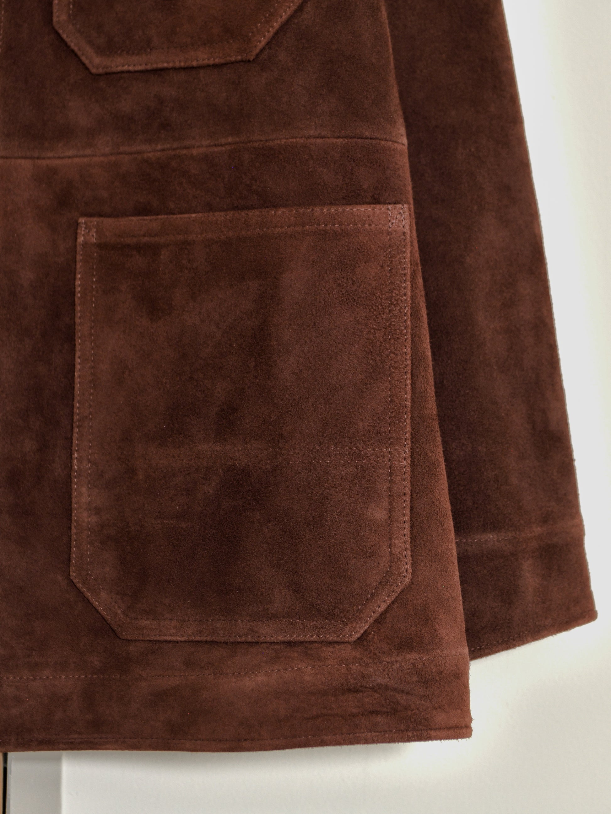HERILL ヘリル Lambsuede Railroad ChoreJacket 26-011-HL-8090-30 レザージャケット ラムスエード 26AW 愛知県 名古屋 丸の内 セレクトショップ THIRD PLACE サードプレイス