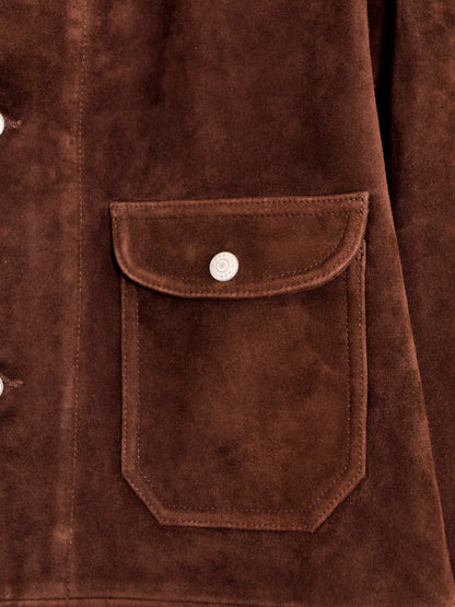 HERILL ヘリル Lambsuede Railroad ChoreJacket 26-011-HL-8090-30 レザージャケット ラムスエード 26AW 愛知県 名古屋 丸の内 セレクトショップ THIRD PLACE サードプレイス