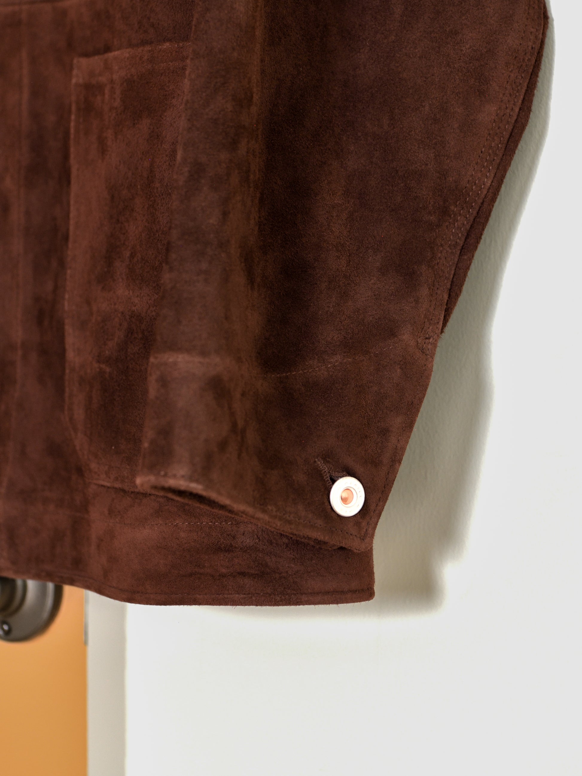 HERILL ヘリル Lambsuede Railroad ChoreJacket 26-011-HL-8090-30 レザージャケット ラムスエード 26AW 愛知県 名古屋 丸の内 セレクトショップ THIRD PLACE サードプレイス