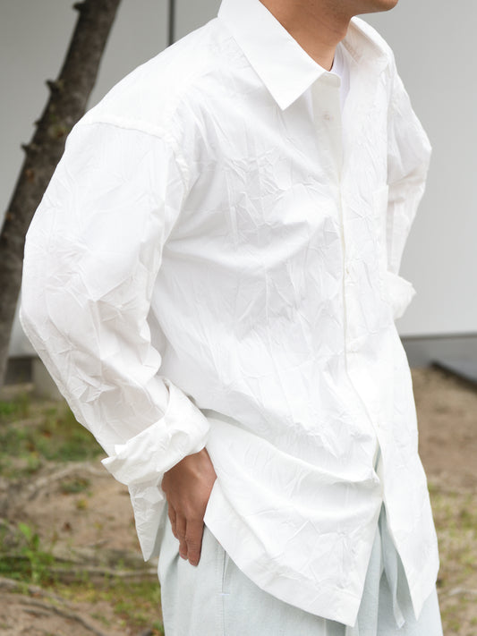 COLBO コルボ Crinkled Shirt LS056 イタリア ニューヨーク 日本 名古屋 セレクトショップ THIRD PLACE サードプレイス 名古屋 愛知県 東海 セレクトショップ THIRD PLACE サードプレイス