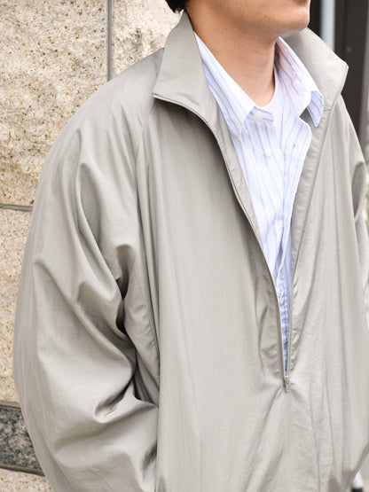 YOKE ヨーク Silk Nylon 3/4 Zip Pullover YK26SS01175B シルク ナイロン 26SS 日本取り扱い 名古屋 丸の内 セレクトショップ THIRD PLACE サードプレイス