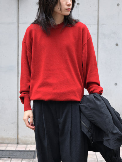 HERILL へリル Goldencash Pullover 26-080-HL-8100-30 RED レッド カシミア cashmere 26FW 日本取り扱い 名古屋 丸の内 セレクトショップ THIRD PLACE サードプレイス