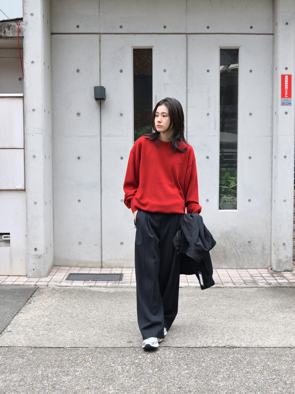 HERILL へリル Goldencash Pullover 26-080-HL-8100-30 RED レッド カシミア cashmere 26FW 日本取り扱い 名古屋 丸の内 セレクトショップ THIRD PLACE サードプレイス