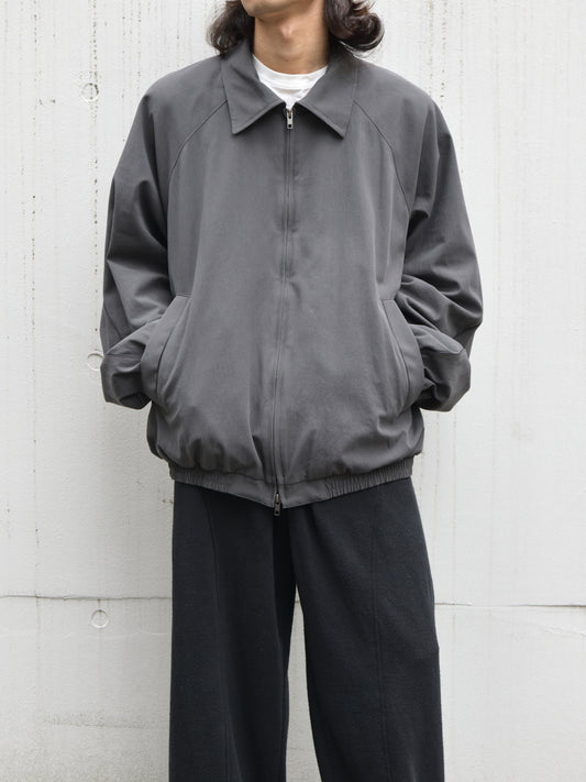 Antwort アントワート LEATHER PIPED COTTON GABADINE JACKET ANT-JK012 GRAY グレー BLACK ブラック 26AW 愛知県 名古屋 丸の内 セレクトショップ THIRD PLACE サードプレイス