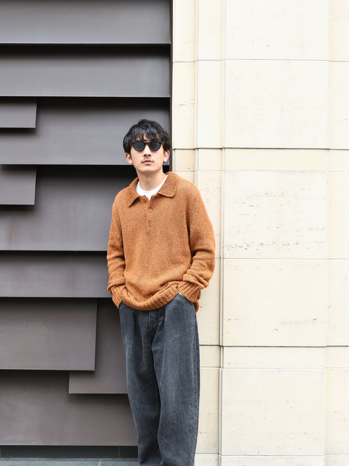 SUNFLOWER サンフラワー LINEN POLO 3080 リネン ポロ 日本 名古屋 セレクトショップ THIRD PLACE サードプレイス 名古屋 愛知県 東海 セレクトショップ THIRD PLACE サードプレイス