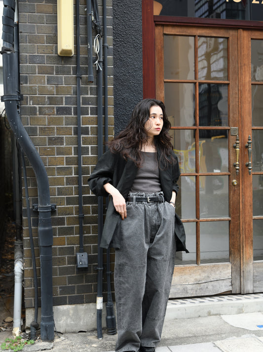 YOKE ヨーク Linen Silk Kersey Double Breasted Blezer YK26SS01207J ジャケット ブレザー シルク リネン 26SS 日本取り扱い 名古屋 丸の内 セレクトショップ THIRD PLACE サードプレイス