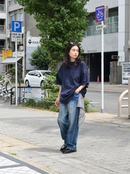 JERZEES × THIRD PLACE "Pack T-Shirt(WHITE / NAVY)"