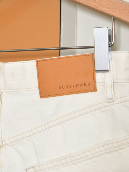 SUNFLOWER サンフラワー NEW BASE SHIRT 5156-1 WIDE TWIST SHORTS ショーツ ホワイト 定番 日本 名古屋 セレクトショップ THIRD PLACE サードプレイス 名古屋 愛知県 東海 セレクトショップ THIRD PLACE サードプレイス