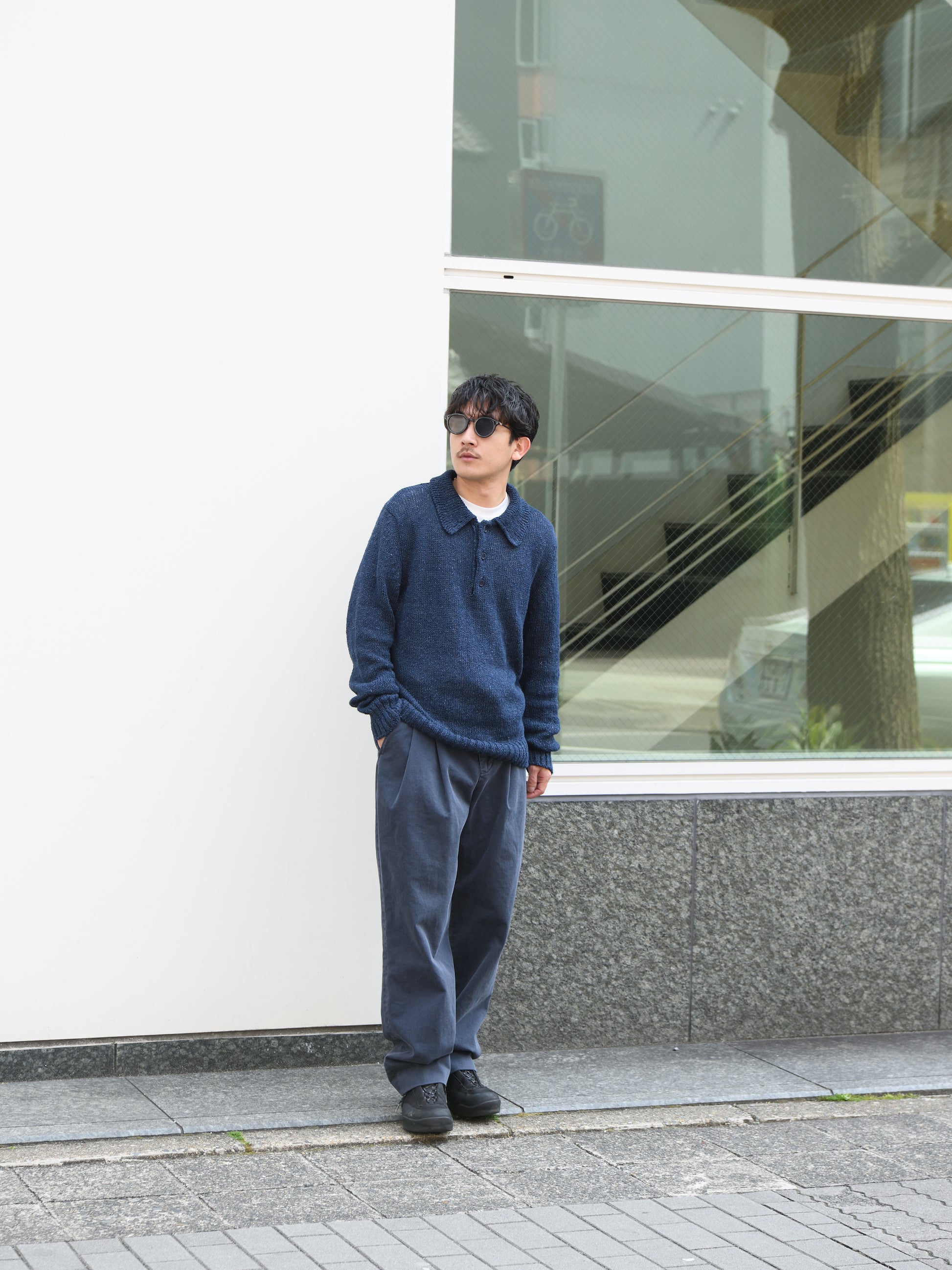 SUNFLOWER サンフラワー LINEN POLO 3080 リネン ポロ 日本 名古屋 セレクトショップ THIRD PLACE サードプレイス 名古屋 愛知県 東海 セレクトショップ THIRD PLACE サードプレイス