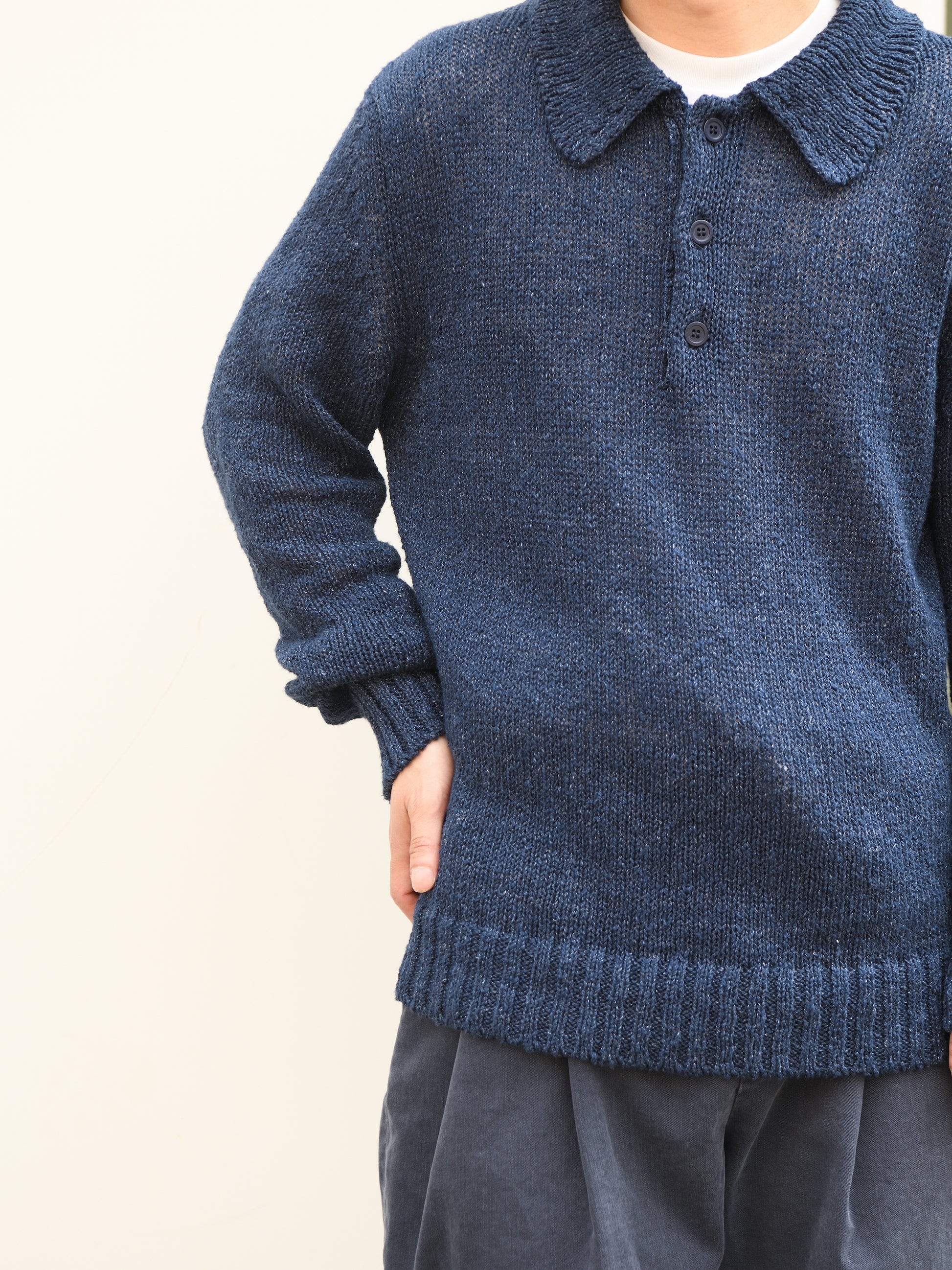 SUNFLOWER サンフラワー LINEN POLO 3080 リネン ポロ 日本 名古屋 セレクトショップ THIRD PLACE サードプレイス 名古屋 愛知県 東海 セレクトショップ THIRD PLACE サードプレイス