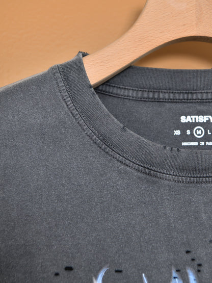 SATISFY サティスファイ MothTech T-shirt 11006-00A15 Tシャツ ランニング イタリア フランス 26ss AGEBLACK ヴィンテージ  ブラック 通販 愛知県 名古屋 丸の内 セレクトショップ THIRD PLACE サードプレイス