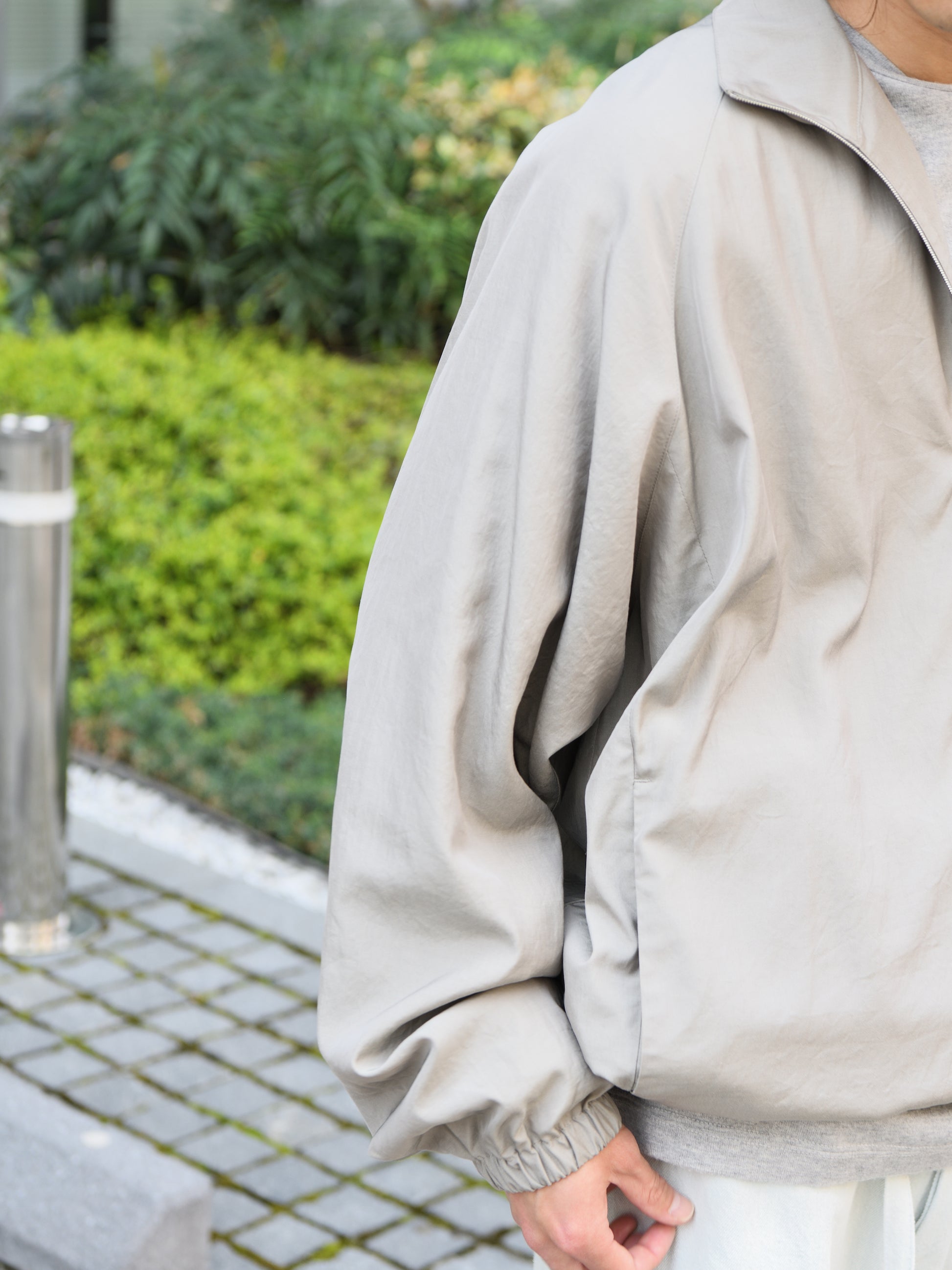 YOKE ヨーク Silk Nylon 3/4 Zip Pullover YK26SS01175B シルク ナイロン 26SS 日本取り扱い 名古屋 丸の内 セレクトショップ THIRD PLACE サードプレイス