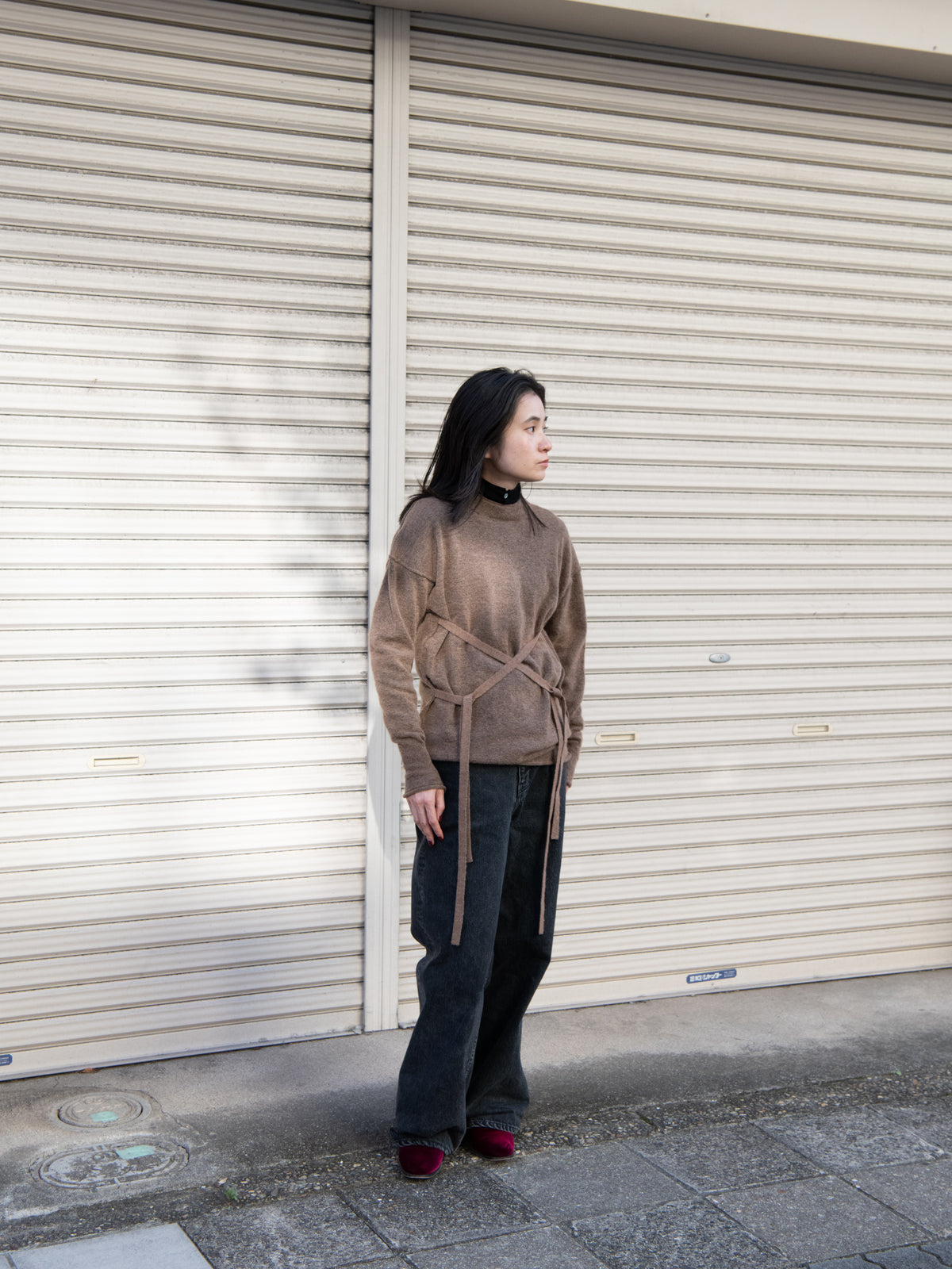 rus ルース KARAMU sweater TAUPE RU26AW021A トープ カシミア アルパカ スペイン レディース 26FW 日本取り扱い 名古屋 丸の内 セレクトショップ THIRD PLACE サードプレイス