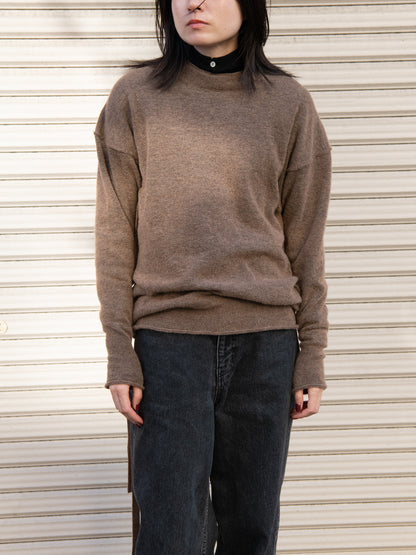 rus ルース KARAMU sweater TAUPE RU26AW021A トープ カシミア アルパカ スペイン レディース 26FW 日本取り扱い 名古屋 丸の内 セレクトショップ THIRD PLACE サードプレイス