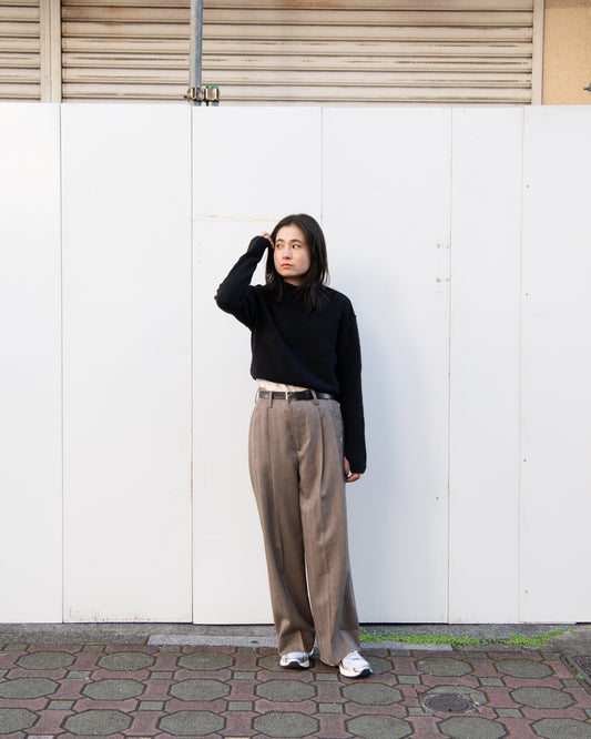 rus ルース FURERU sweater BLACK RU26AW022B ブラック メリノウール スペイン レディース 26FW 日本取り扱い 名古屋 丸の内 セレクトショップ THIRD PLACE サードプレイス