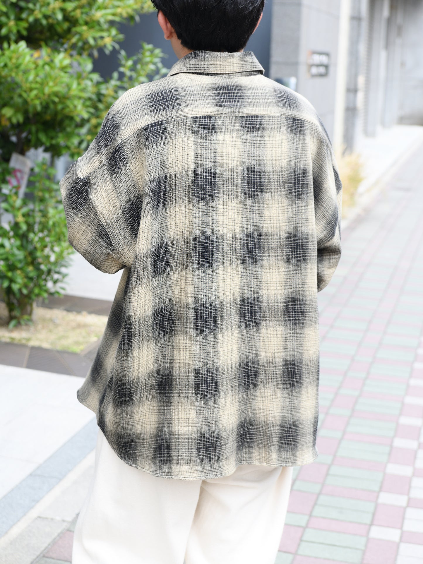 SUNFLOWER サンフラワー STABLE SHIRT 1301 チェックシャツ コットン リネン シルク 日本 名古屋 セレクトショップ THIRD PLACE サードプレイス 名古屋 愛知県 東海 セレクトショップ THIRD PLACE サードプレイス