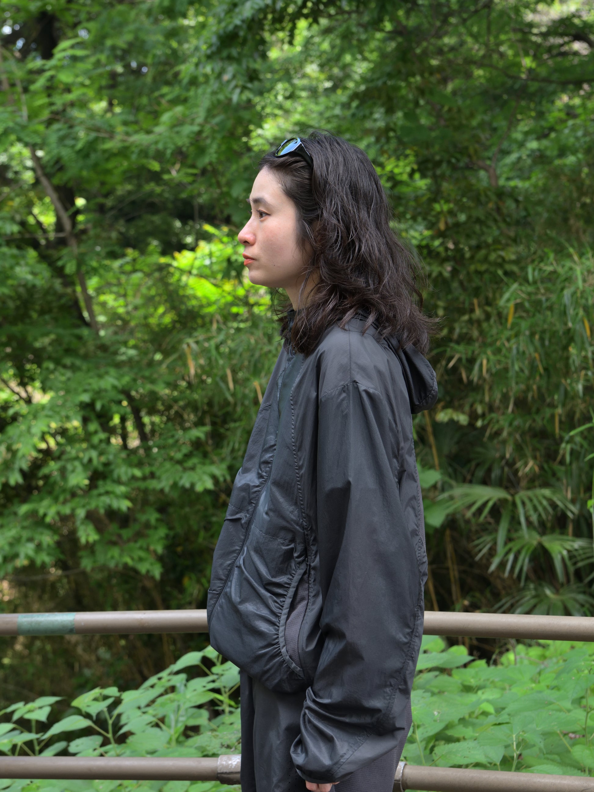 HIKING PATROL ハイキングパトロール SS26007 ORBIT LT TECHNICAL JACKET  チャコール ブラック ナイロンジャケット 北欧 ノルウェー アウトドア 都会 26SS 愛知県 名古屋 丸の内 セレクトショップ THIRD PLACE サードプレイス