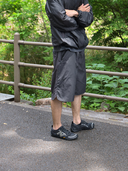 HIKING PATROL ハイキングパトロール SS26205 ORBIT LT TECHNICAL SHORTS  チャコール ブラック ナイロンショーツ 北欧 ノルウェー アウトドア 都会 26SS 愛知県 名古屋 丸の内 セレクトショップ THIRD PLACE サードプレイス