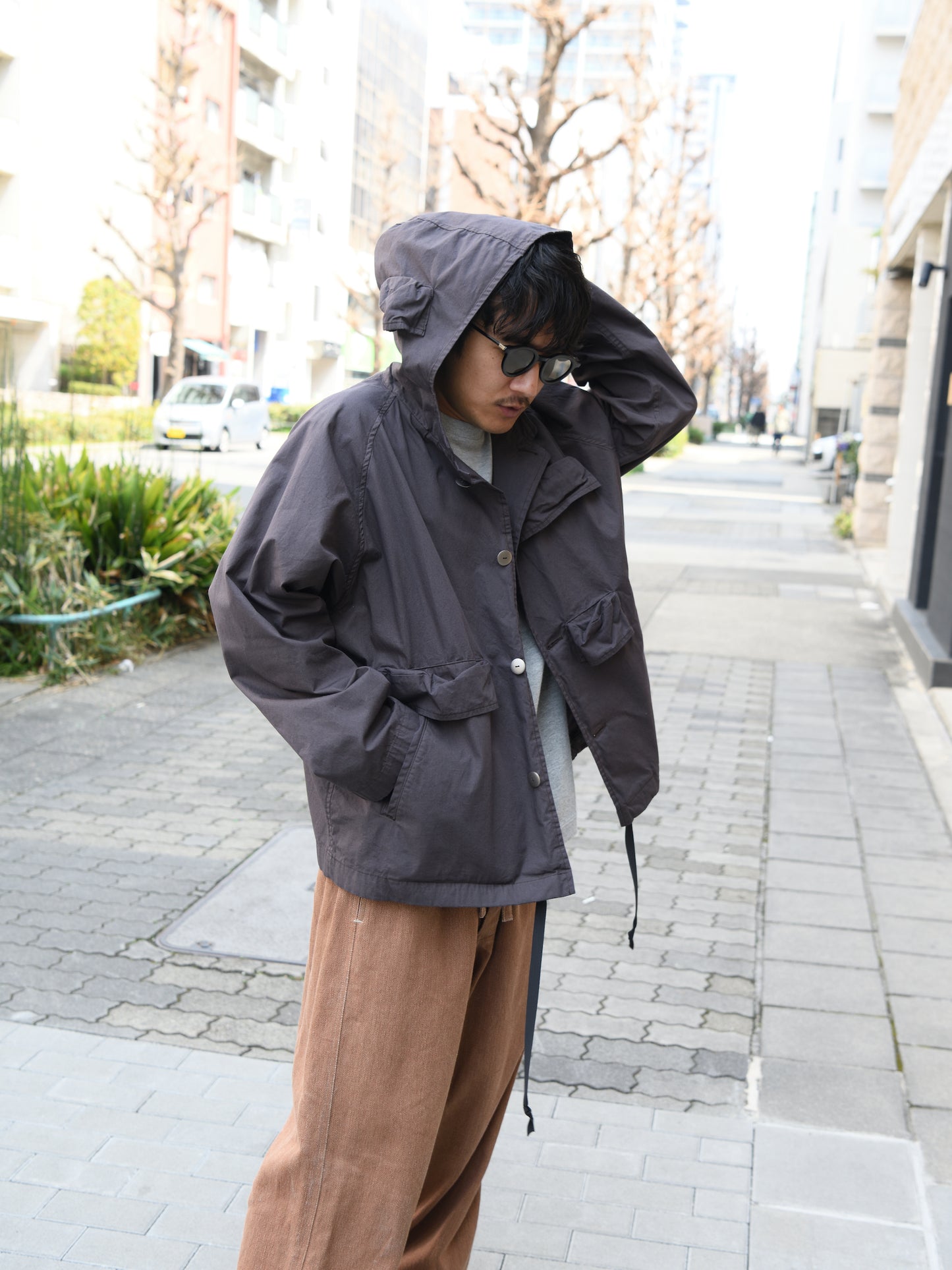 TOZAOU トザオウ Dye Canopy Jacket TOZ-26SS-BLJK01 ジャケット  26SS 愛知県 名古屋 丸の内 セレクトショップ THIRD PLACE サードプレイス